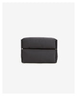 Square Lounge Chair, Black Alu/Dark Gray