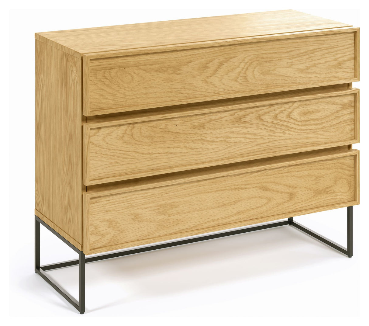 Taiana Chest w. 3 drawers - Oak veneer