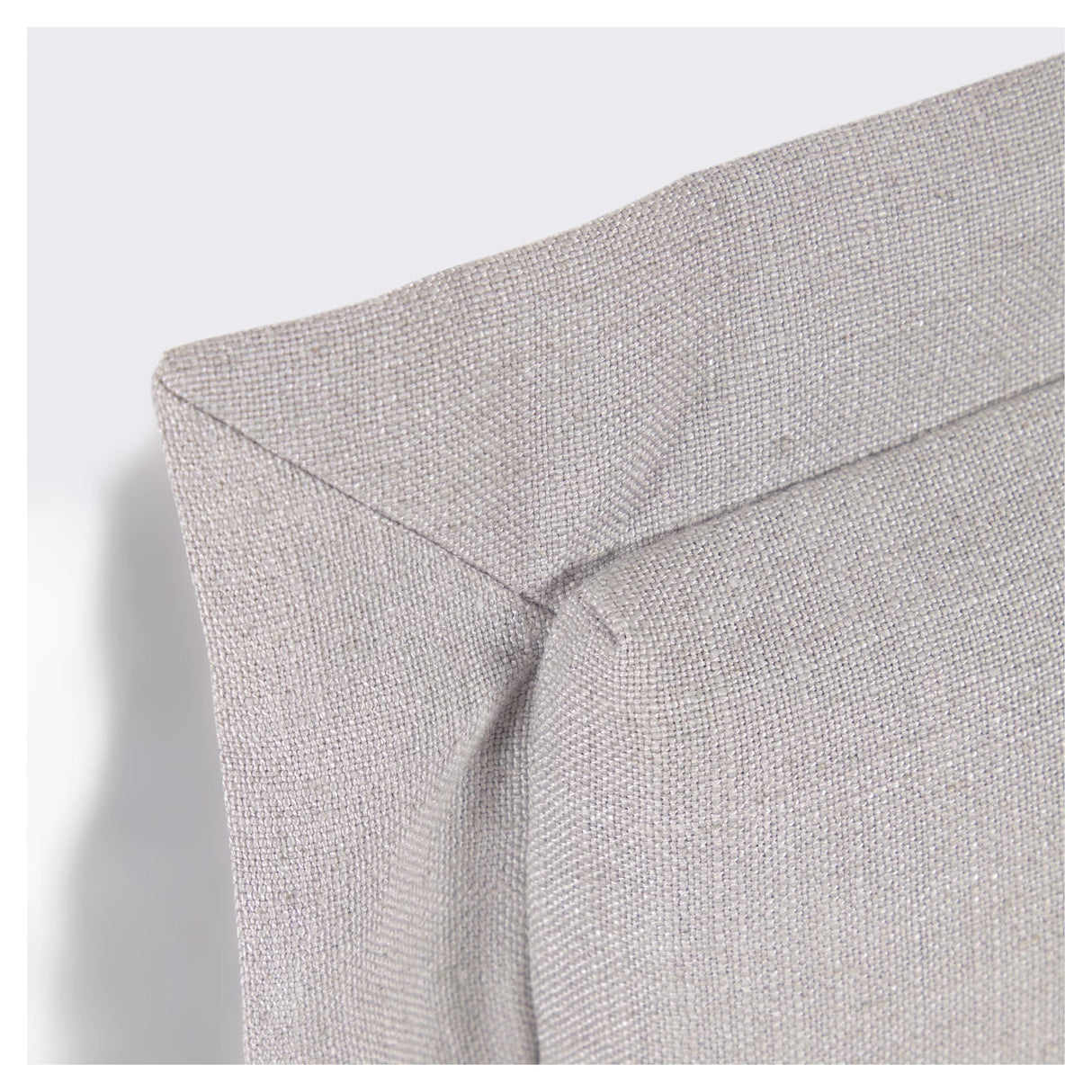 Tanit Bedwall, 100x100, Gray linen