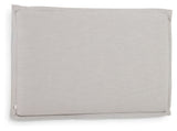 Tanit Bedwall, 160x100, Gray linen