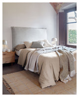 Tanit Bedwall, 160x100, Gray linen