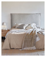 Tanit Bedwall, 160x100, Gray linen