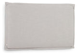 Tanit Bedwall, 180x100, Gray linen