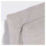 Tanit Bedwall, 180x100, Gray linen