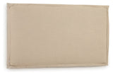 Tanit Bedboard, 200x100, Beige linen