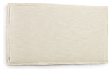 Tanit Bedboard, 200x100, White linen