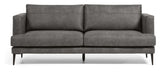 Tanya 2-pers. Sofa, Dark Gray