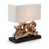 Temoc Table Lamp White Screen