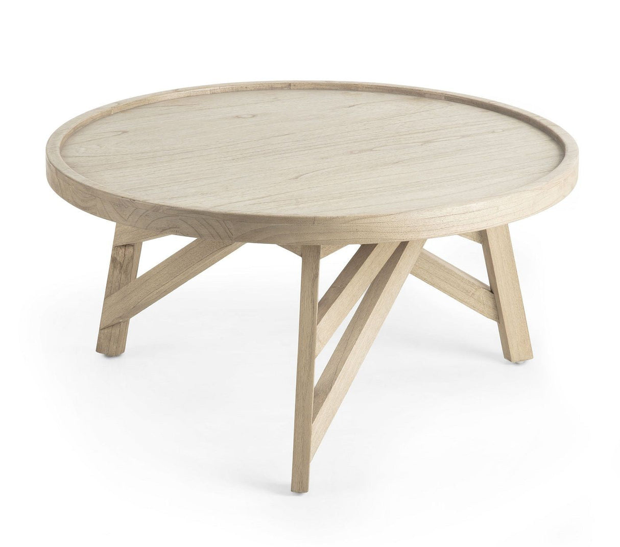 Thais Coffee Table Ø80 Gray pigmented