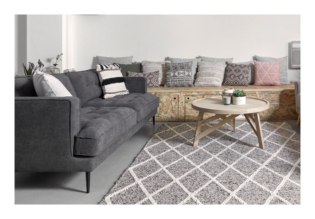 Thais Coffee Table Ø80 Gray pigmented