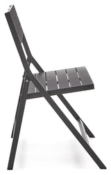 Torreta folding bench, black