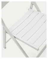 Torreta folding chair, white