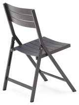 Torreta folding chair, black