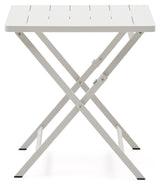 Torreta, folding table 70x70 cm - white