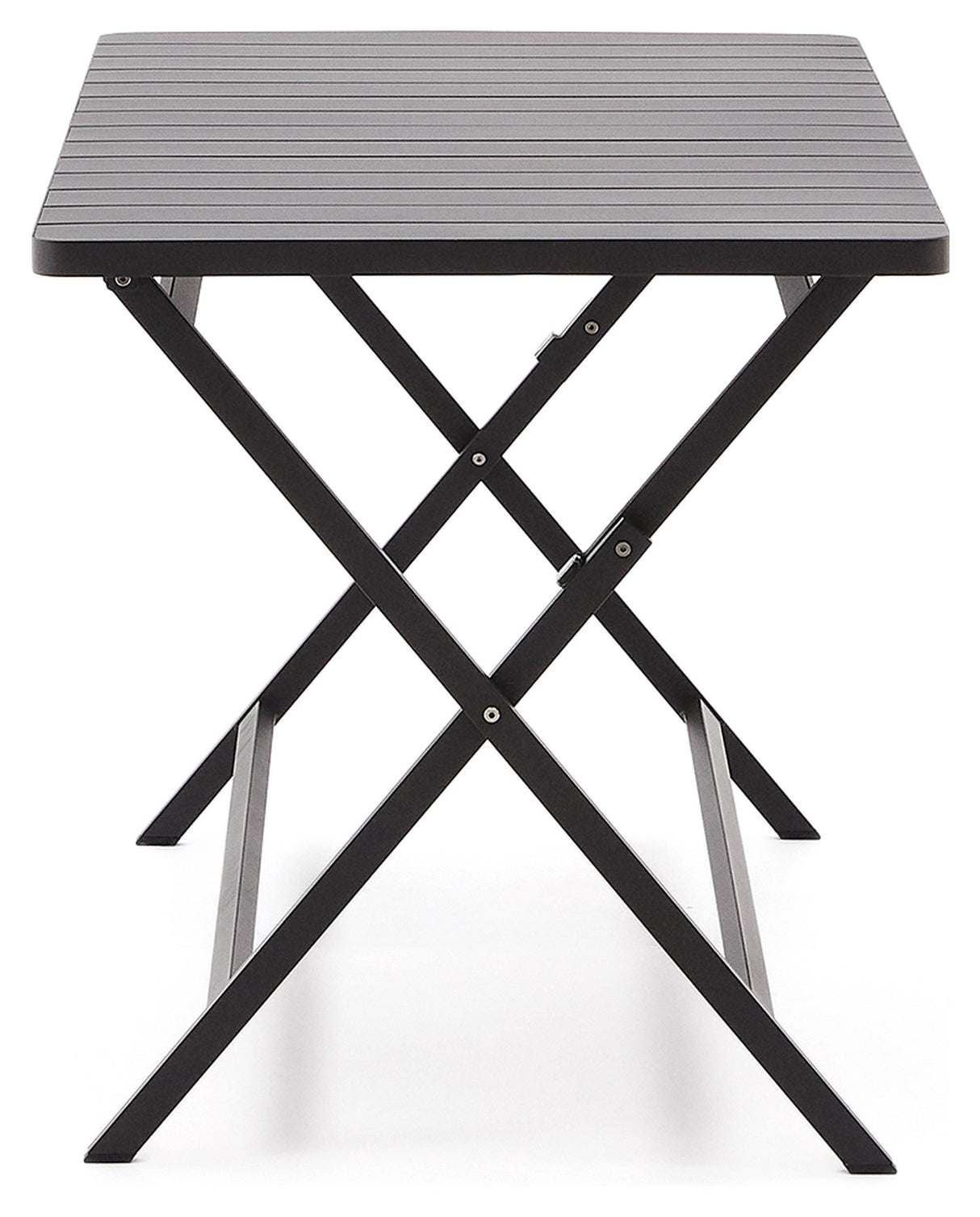 Torreta folding table, black 140 x 70 cm