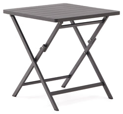 Torreta folding table, black 70 x 70 cm