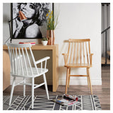 Tressia Dining Chair Rubber Wood