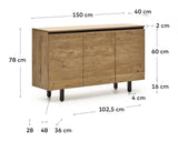 Uxue Sideboard, 150x78