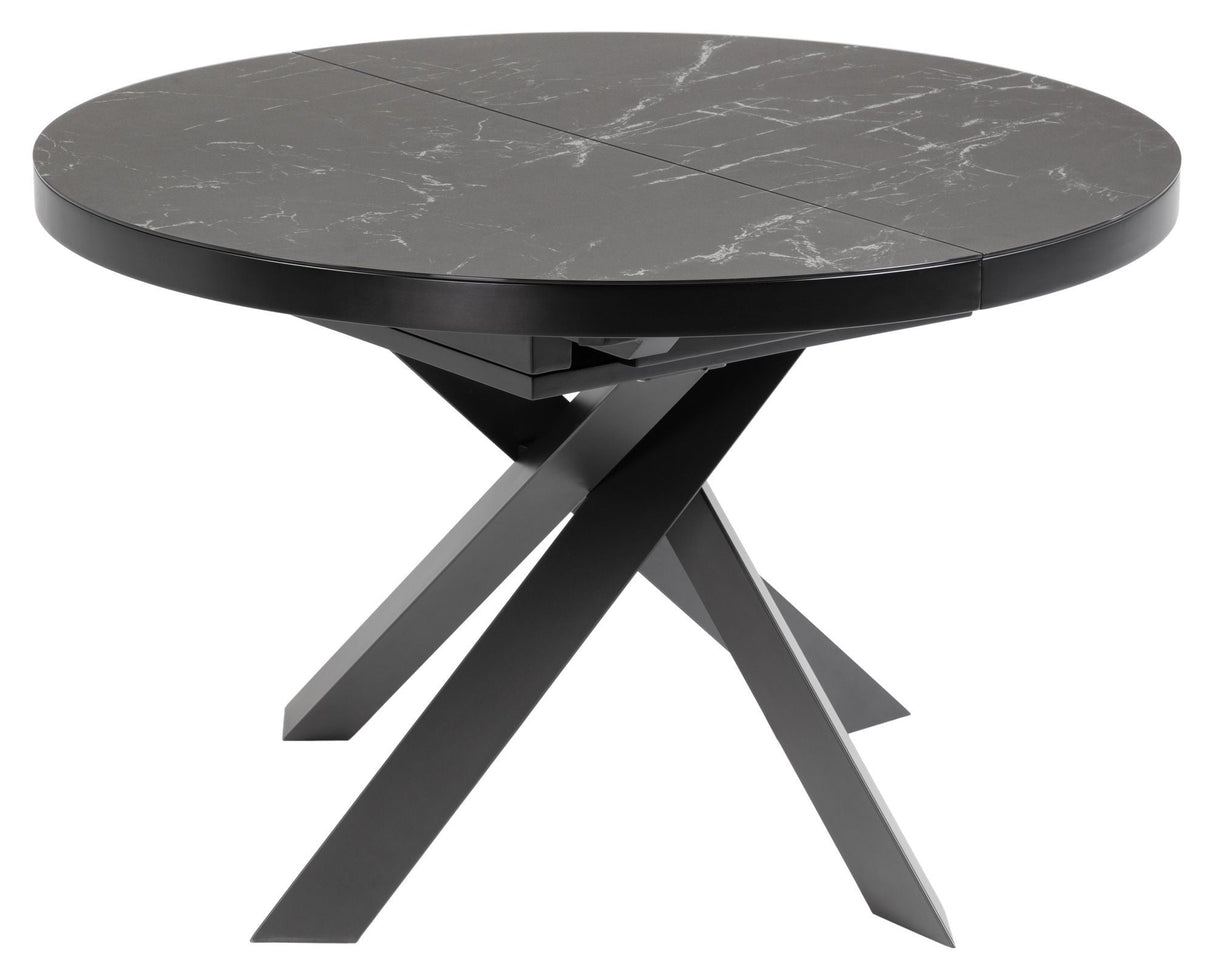 Vashti Dining table Gray, Ø120/Ø160