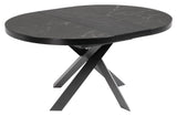 Vashti Dining table Gray, Ø120/Ø160