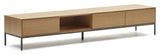 Vedrana TV Table, Oak veneer, 195x35