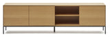 Vedrana TV Table, Oak veneer, 195x55