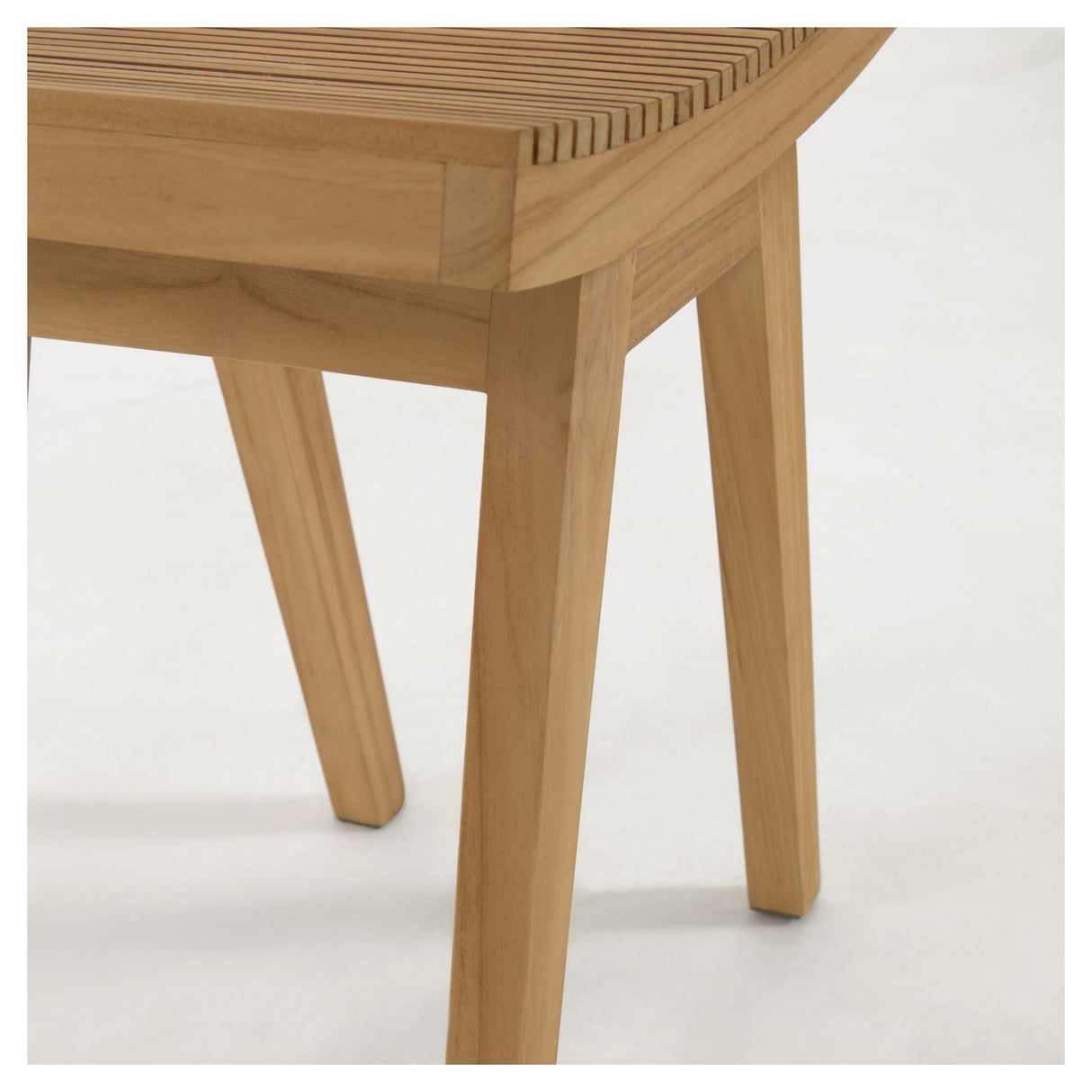 Vicentina Stool, Massive Teak