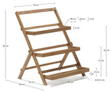 Victora Rack, Solid Acacia, 70x85