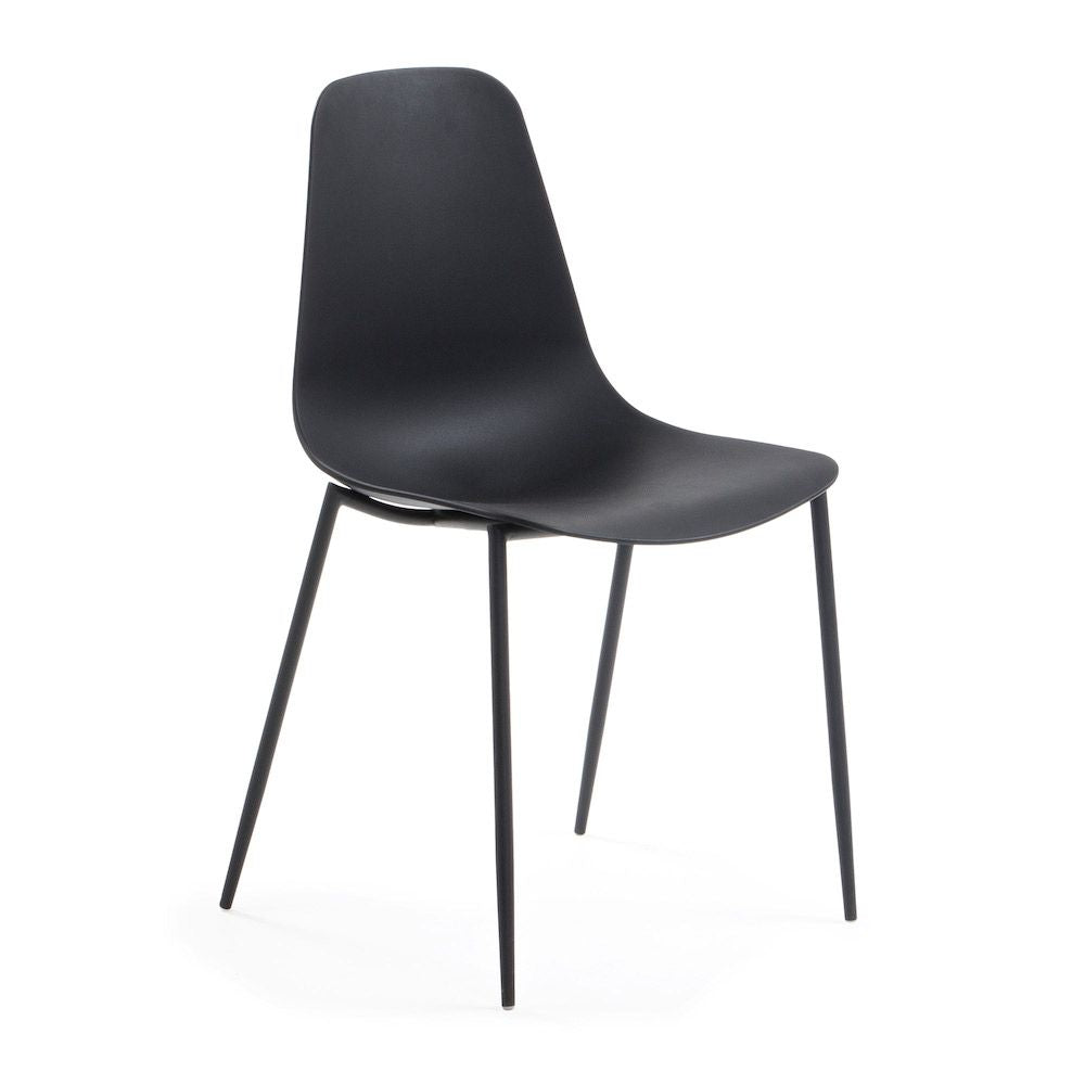 Wassu Dining Chair, Black