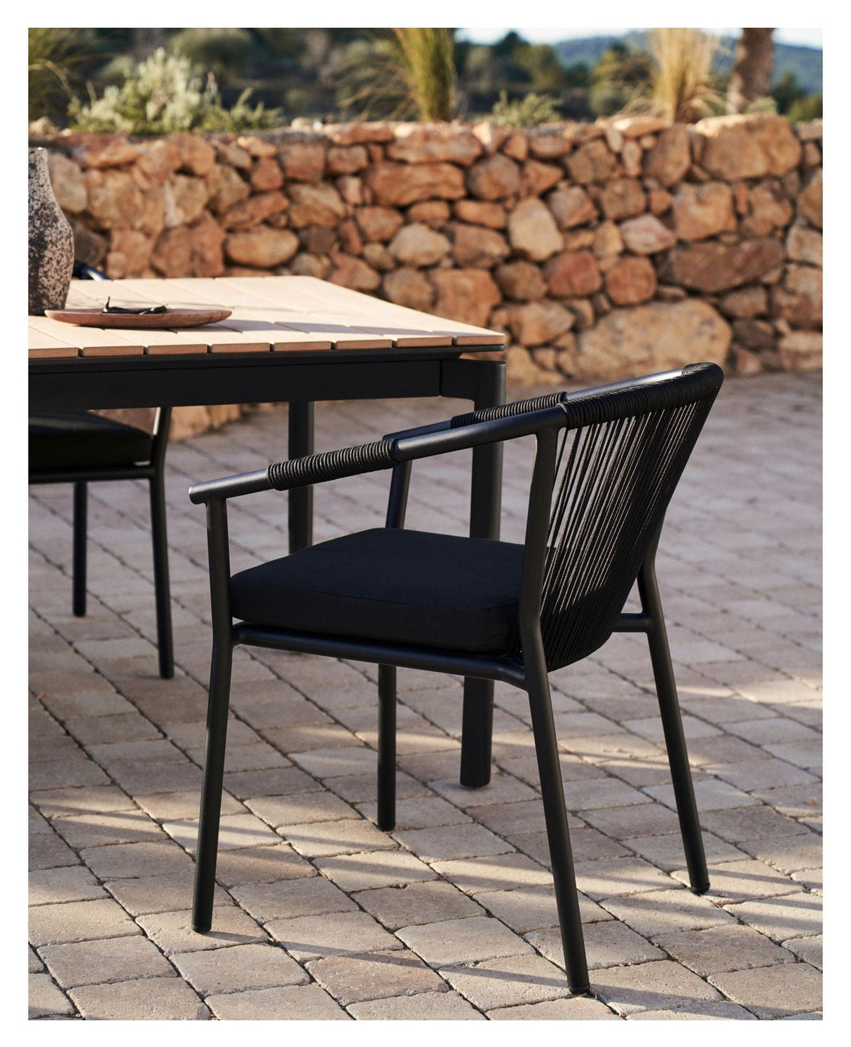 Xelida Garden Chair, Alu/Black