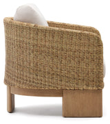 Xoriguer armchair, wood