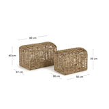 Xuliana Storage Basket Set of 2