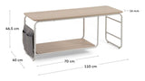 Yamina TV Table, 110x46, White Finish