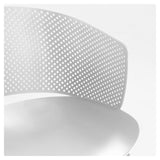 Yeray Garden Chair in recycled plastic, White