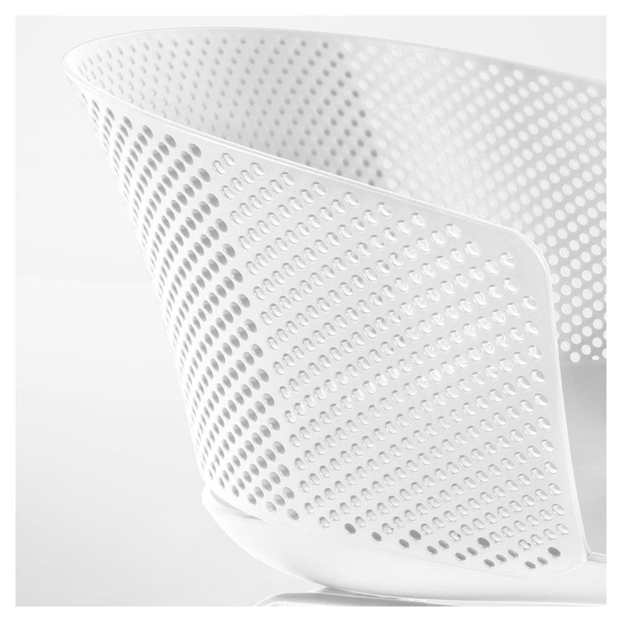 Yeray Garden Chair in recycled plastic, White