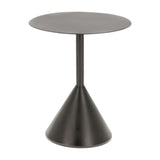 Kave Home Yinan Side Table Black, Ø48