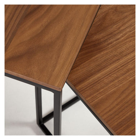 Yoana Deposit Table, Walnut Define