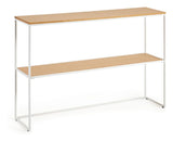 Yoana Console Table 120x80, Oak veneer/White