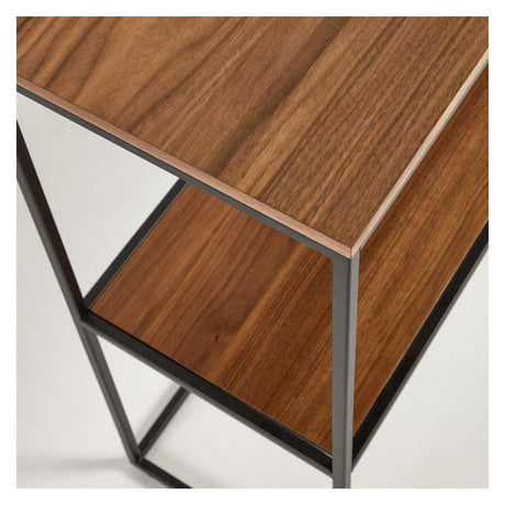 Yoana Console Table 120x80, Walnut Definer