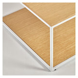 Yoana Coffee Table 110x60, Oak veneer/White