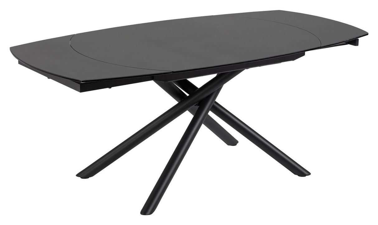 Yodalia Dining Table Black, 130/190x100