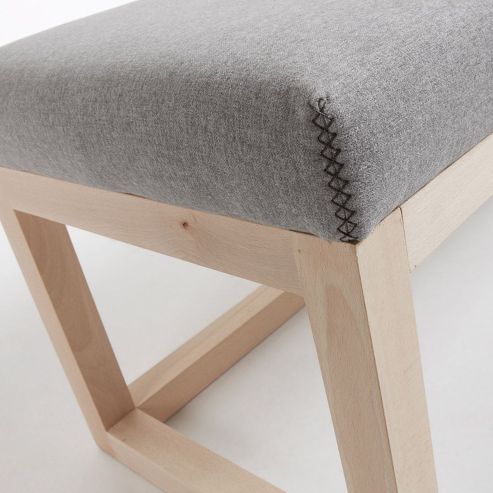 Yola Bench, Gray