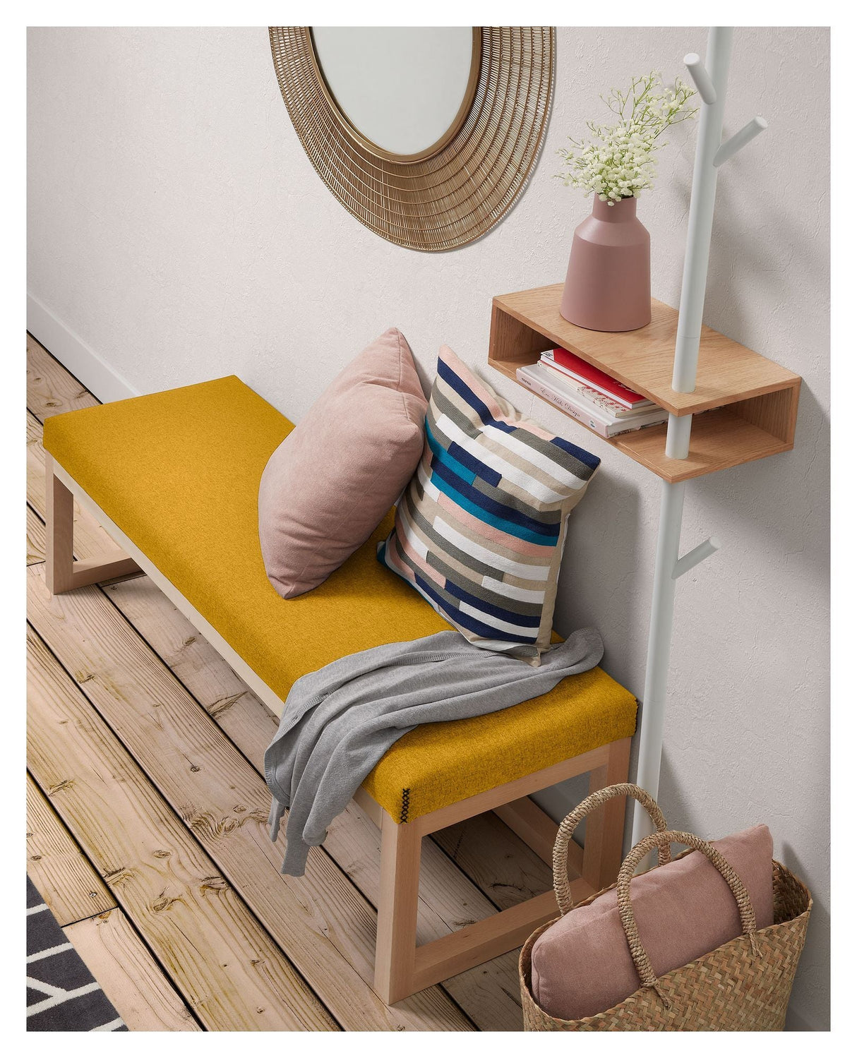 Yola Bench, Mustard