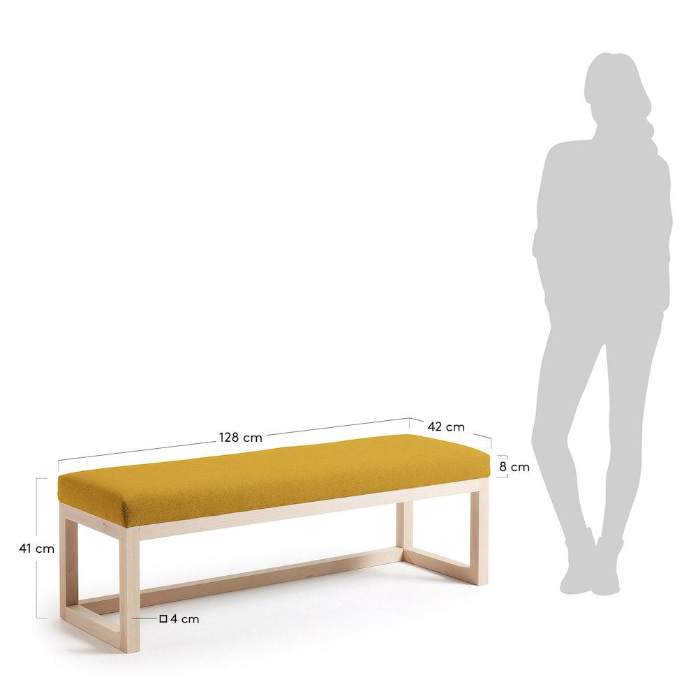 Yola Bench, Mustard