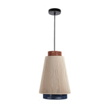 Yuvia Cotton Ceiling Lamp, Beige