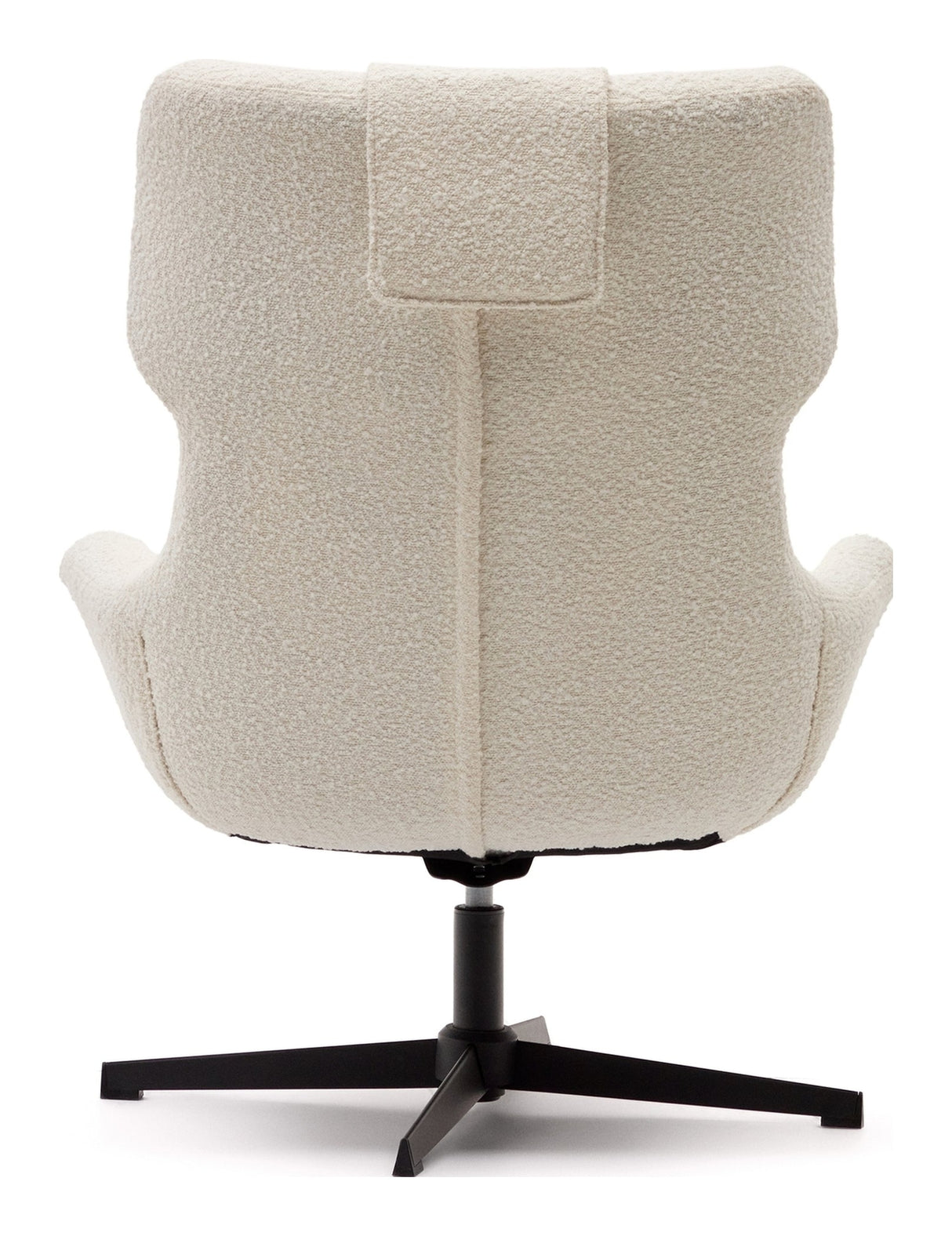 Zalina Armchair with turn, White Shearling