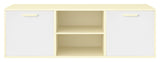 Keep AV Shelf with fixed shelf. Module 007, Light Yellow