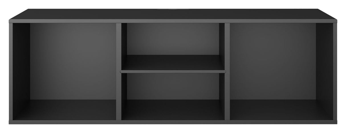 Keep AV Shelf with fixed shelf. Module 007, Black