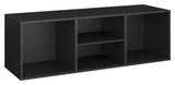 Keep AV Shelf with fixed shelf. Module 007, Black