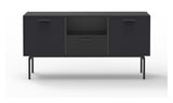 Keep AV Shelf with fixed shelf. Module 007, Black